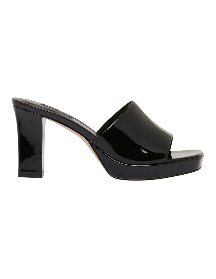 Nine West Behot Platform Sandal In Black 1 Nine West Behot Platform Sandal In Black