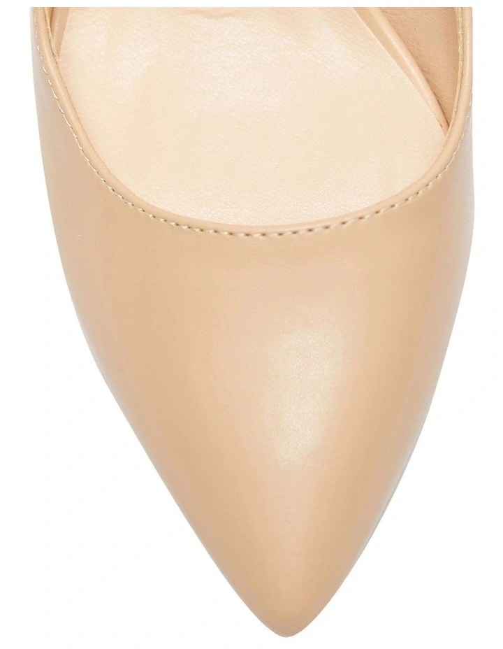 Whiz Heeled Shoes In Nude Smooth 7 Whiz Heeled Shoes In Nude Smooth - Image 7