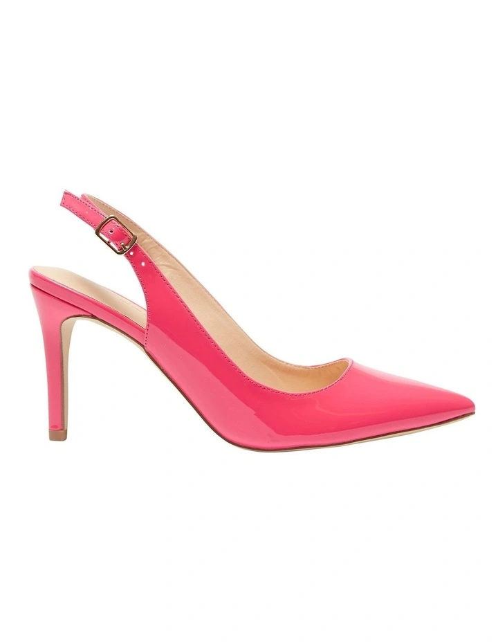 Whiz Heeled Shoes In Pink Patent 1 Whiz Heeled Shoes In Pink Patent