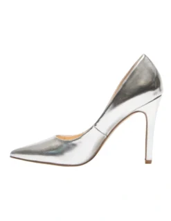 Harbour Heeled Shoes In Silver Metallic -Myer Clothing Shop 947731510 3 720x928
