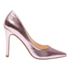 Harbour Heeled Shoes In Metallic Pink
