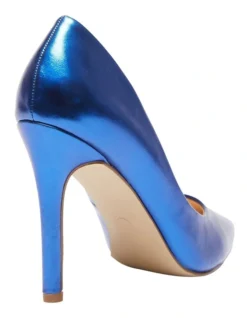 Harbour Heeled Shoes In Metallic Blue -Myer Clothing Shop 947732770 4 720x928