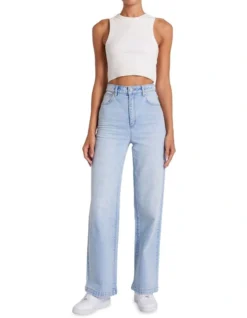 ABRAND JEANS A 94 High & Wide Jean In Rosanna