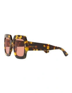 Gucci GG1111S Sunglasses In Brown 9 Gucci GG1111S Sunglasses In Brown -Myer Clothing Shop 947821510 3 720x928