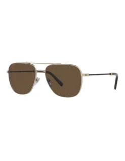 Bvlgari 0BV5059 Sunglasses In Matte Pale Gold