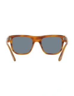 Persol 0PO3306S Sunglasses In Striped Brown -Myer Clothing Shop 947846980 7 720x928