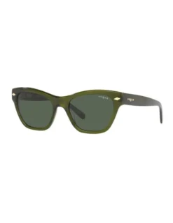Vogue 0VO5445S Sunglasses In Opal Green