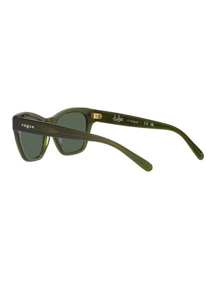Vogue 0VO5445S Sunglasses In Opal Green 5 Vogue 0VO5445S Sunglasses In Opal Green - Image 5