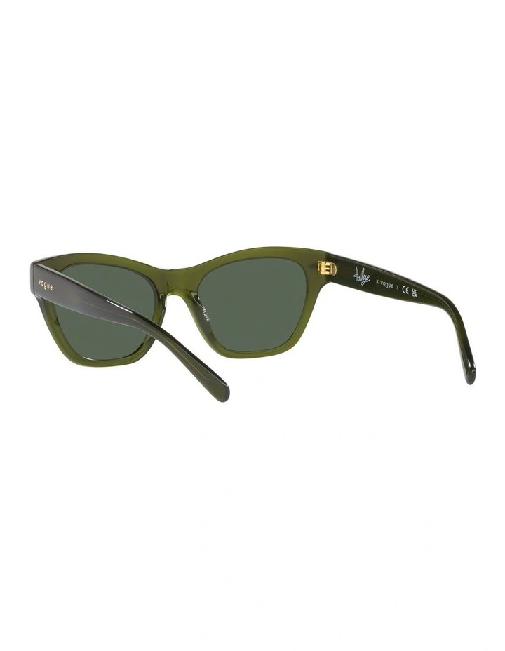Vogue 0VO5445S Sunglasses In Opal Green 6 Vogue 0VO5445S Sunglasses In Opal Green - Image 6