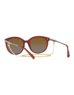 Vogue 0VO5460S Polarised Sunglasses In Red -Myer Clothing Shop 947849320 6 720x928