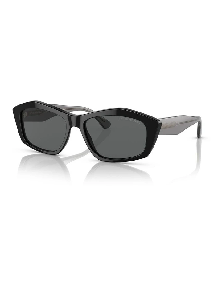 Emporio Armani 0EA4187 Sunglasses In Shiny Black 1 Emporio Armani 0EA4187 Sunglasses In Shiny Black