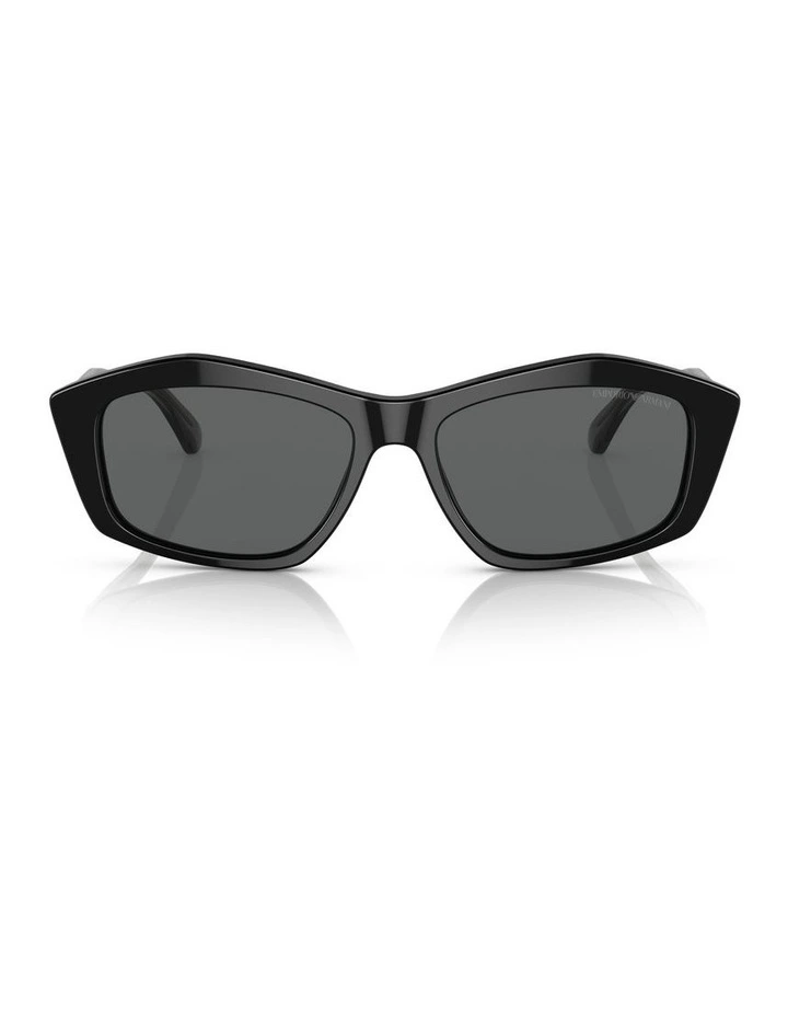 Emporio Armani 0EA4187 Sunglasses In Shiny Black 2 Emporio Armani 0EA4187 Sunglasses In Shiny Black - Image 2