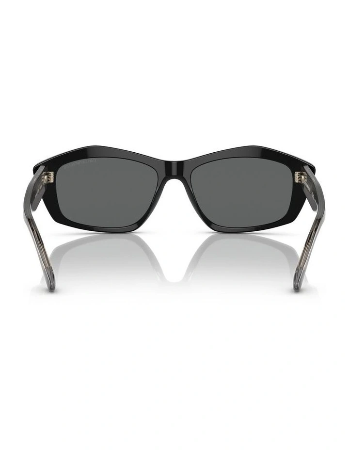 Emporio Armani 0EA4187 Sunglasses In Shiny Black 4 Emporio Armani 0EA4187 Sunglasses In Shiny Black - Image 4