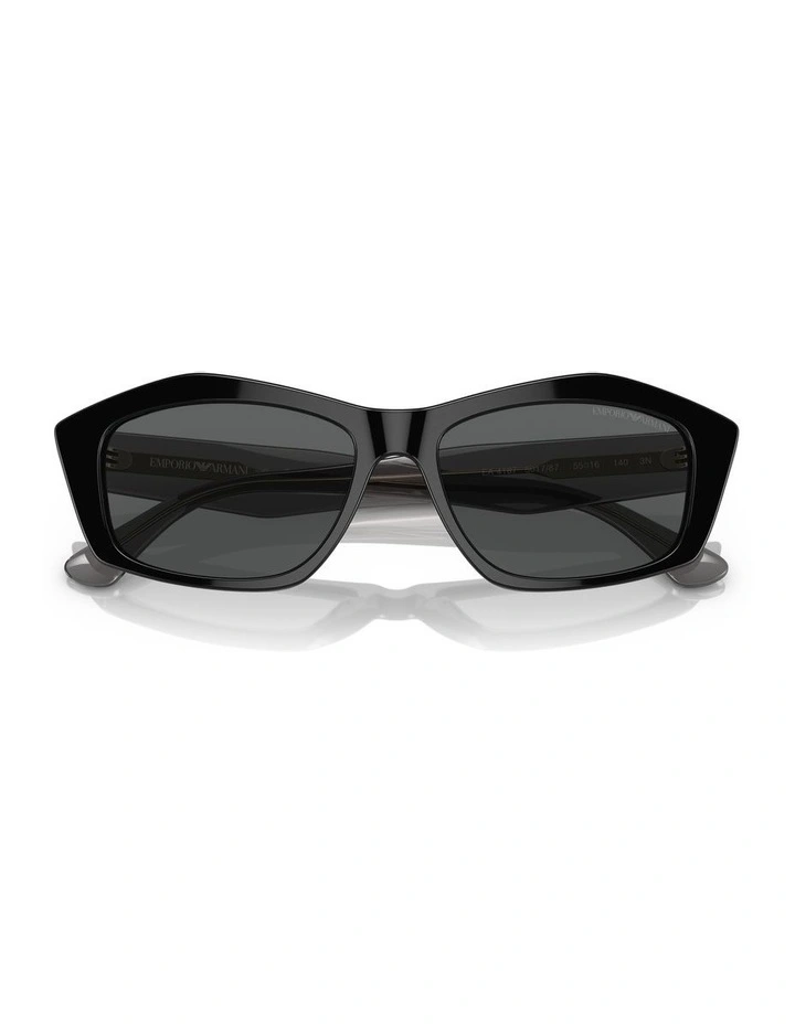 Emporio Armani 0EA4187 Sunglasses In Shiny Black 5 Emporio Armani 0EA4187 Sunglasses In Shiny Black - Image 5