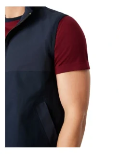 Fraser Tech Gilet In Navy -Myer Clothing Shop 948119050 4 720x928