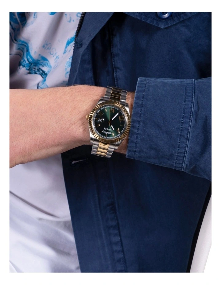 Guess Phoenix GW0456G3 43mm Stainless Steel Watch In Gold 6 Guess Phoenix GW0456G3 43mm Stainless Steel Watch In Gold - Image 6