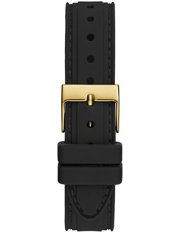 Guess Cosmic GW0466L1 Silicone Watch In Black 3 Guess Cosmic GW0466L1 Silicone Watch In Black - Image 3
