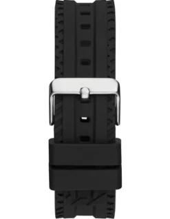 Guess Dynasty GW0498G1 44mm Silicone Watch In Black -Myer Clothing Shop 948129760 3 720x928