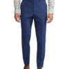 Oxford Byron Wool Stretch Suit Trousers In Blue