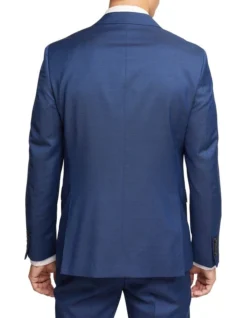 Oxford Byron Wool Suit Jacket In Blue -Myer Clothing Shop 948173770 3 720x928