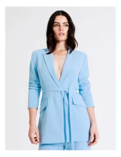 Basque Single Breasted Blazer In Sky Blue 13 Basque Single Breasted Blazer In Sky Blue -Myer Clothing Shop 948223810 7 720x928