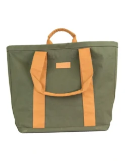 Utility Tote In Olive/Gum