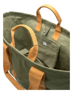 Utility Tote In Olive/Gum -Myer Clothing Shop 948287800 4 720x928