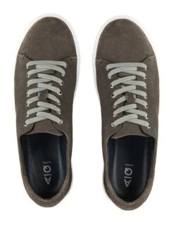 Cole Suede Sneakers In Charcoal 5 Cole Suede Sneakers In Charcoal -Myer Clothing Shop 948406060 3 720x928