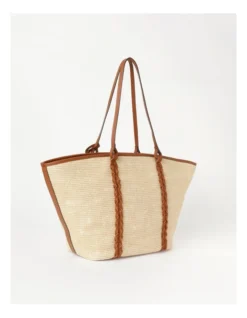 Biarritz Tote Bag In Natural -Myer Clothing Shop 948430990 3 1 720x928