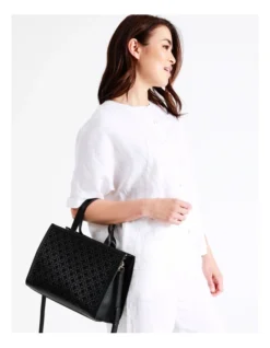 Salvador Tote Bag In Black -Myer Clothing Shop 948431080 4 720x928