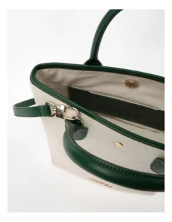 Turin Tote Bag In Green -Myer Clothing Shop 948431260 6 720x928