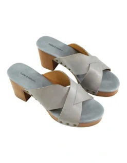 Midtown Clog Mule In Grey 8 Midtown Clog Mule In Grey -Myer Clothing Shop 948687130 4 720x928