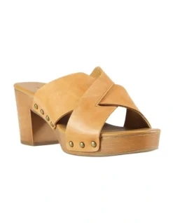Midtown Clog Mule In Tan -Myer Clothing Shop 948687220 4 720x928