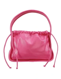 Thing Called Love Leather Handbag In Hot Pink -Myer Clothing Shop 948689110 3 720x928