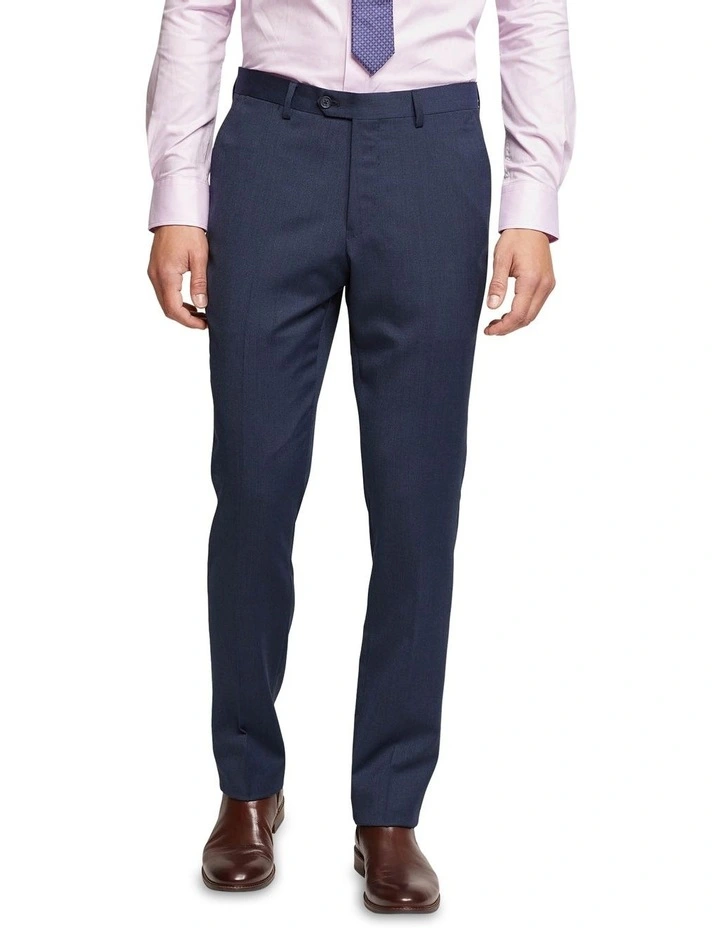 Oxford Auden Wool Stretch Suit Trousers In Gunmetal 1 Oxford Auden Wool Stretch Suit Trousers In Gunmetal