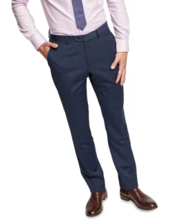 Oxford Auden Wool Stretch Suit Trousers In Gunmetal 9 Oxford Auden Wool Stretch Suit Trousers In Gunmetal -Myer Clothing Shop 948693970 4 720x928