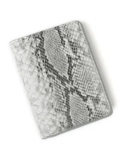 Vegan Skin Leather Wallet In Grey -Myer Clothing Shop 948705130 7 720x928