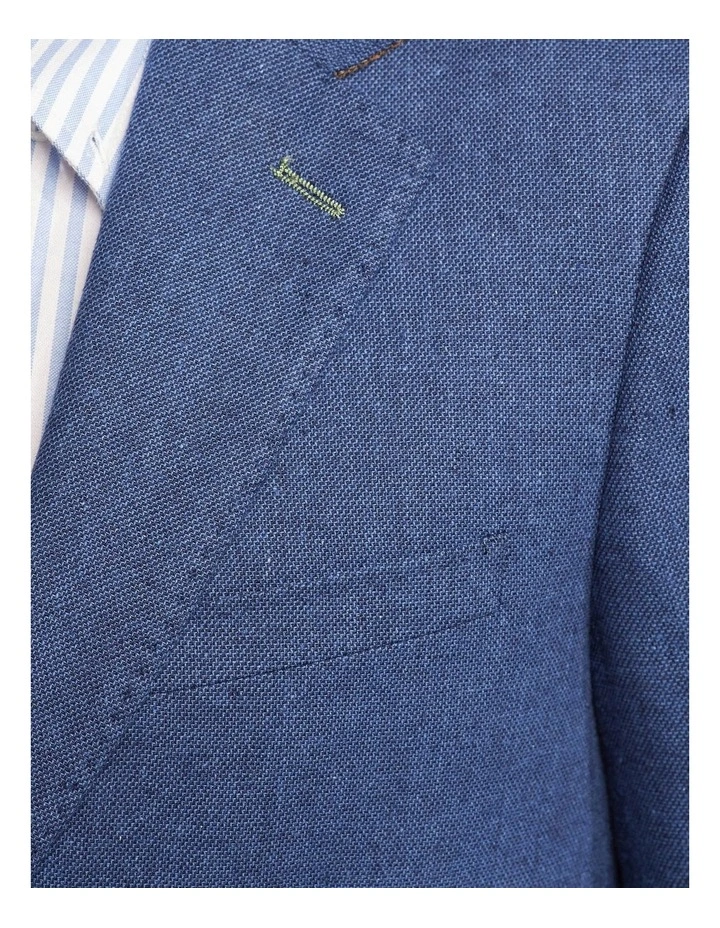 Oxford Blake Linen Cotton Blazer In Navy 6 Oxford Blake Linen Cotton Blazer In Navy - Image 6