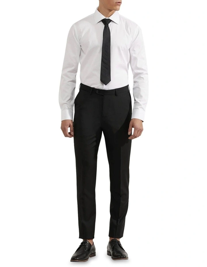 Oxford Byron Wool Suit Trousers In Black 5 Oxford Byron Wool Suit Trousers In Black - Image 5