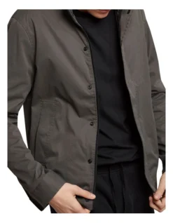 Oxford Barkley Bomber Jacket In Dark Olive 9 Oxford Barkley Bomber Jacket In Dark Olive -Myer Clothing Shop 948739870 4 720x928