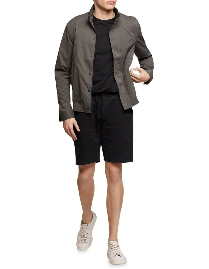 Oxford Barkley Bomber Jacket In Dark Olive 5 Oxford Barkley Bomber Jacket In Dark Olive - Image 5