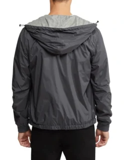 Oxford Reversible Bomber Jacket In Charcoal/Grey 8 Oxford Reversible Bomber Jacket In Charcoal/Grey -Myer Clothing Shop 948741490 3 720x928