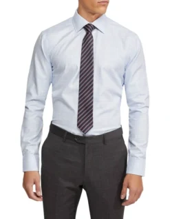 Oxford Islington Regular Fit Checked Shirt In Blue