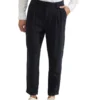Oxford Garrad Tencel Linen Casual Pants In Navy