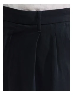 Oxford Garrad Tencel Linen Casual Pants In Navy -Myer Clothing Shop 948749500 6 720x928