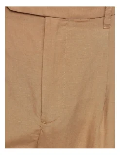 Oxford Garrad Tencel Linen Casual Trousers In Sand -Myer Clothing Shop 948749590 6 720x928