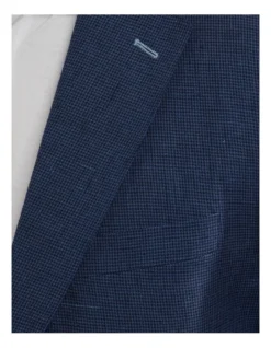 Oxford Milton Linen Blazer In Navy -Myer Clothing Shop 948783340 6 720x928