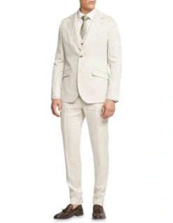 Oxford Linen Vest In Natural -Myer Clothing Shop 948784600 7 720x928