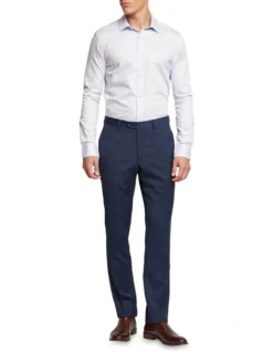 Oxford Beckton Dobby Shirt In Sky -Myer Clothing Shop 948785410 5 720x928