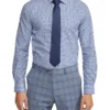 Oxford Beckton Checked Shirt In Blue/White